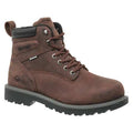 Men's 6-Inch Work Boot, 13 M, Steel Toe, 6 in H, Dark Brown, W10633