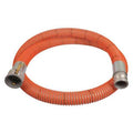 4" ID x 20 ft PVC Water Suction Hose Clear/OR