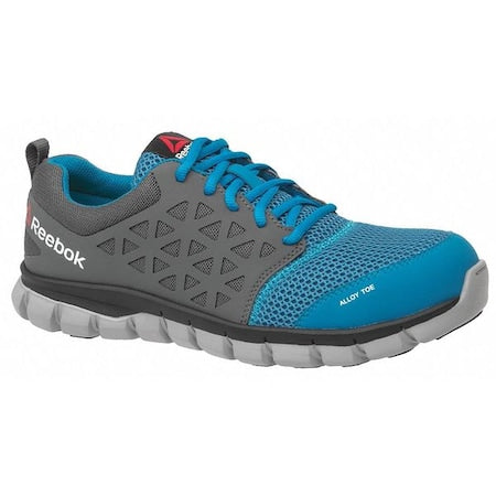 Men's Athletic Shoe, 15 Mesh Upper, Alloy Toe, Low H, Blue/Gray, RB4040