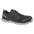 Men's Athletic Shoe, 8 Mesh Upper, Alloy Toe, Low H, Black, RB4041