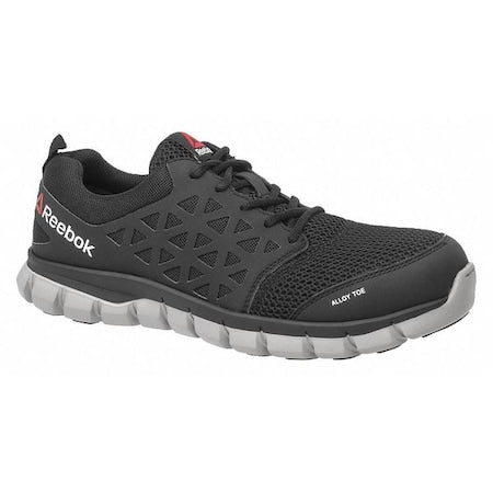 Men's Athletic Shoe, 8 Mesh Upper, Alloy Toe, Low H, Black, RB4041