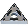 Triangle Turning Insert, Triangle, 1/2 in, TNMG, 0.0468 in, Carbide
