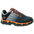 Men's Athletic Shoe, Nylon Upper, Polyurethane Outsole, Gray, 10