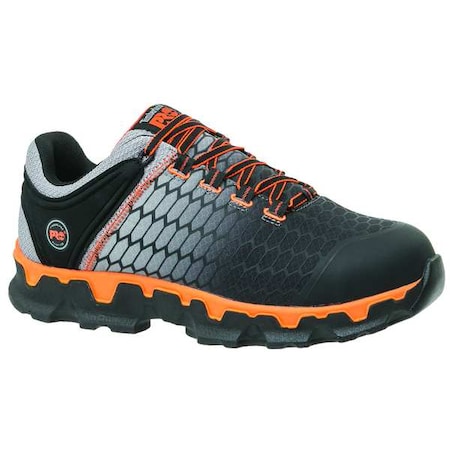 Men's Athletic Shoe, Nylon Upper, Polyurethane Outsole, Gray, 10