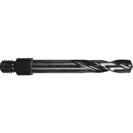 Threaded Shank Drill,1/4",Cobalt