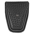 Handcuff Pouch, Synthetic Leather, Black, L, Snap
