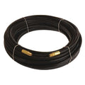 1/4" x 100 ft EPDM Coupled Air Hose 200 psi Black