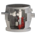 24" x 24" 4/10 HP 41.0 gal. Simplex Sewage System 115V