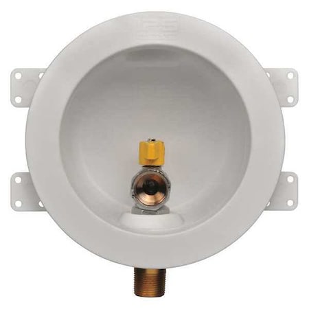 Gas Outlet Box Round 1/2" Female Gas Valve CSST