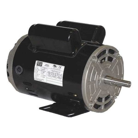 Capacitor-Start/Run General Purpose Motor, 1/2 hp HP, 115/208-230V AC Voltage, 48 Frame
