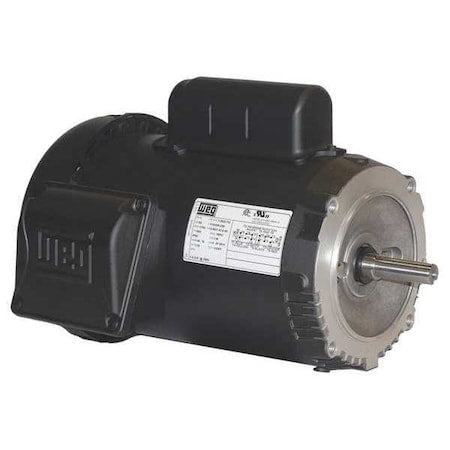 Capacitor-Start General Purpose Motor, 1/2 hp HP, 115/208-230V AC Voltage, 56C Frame