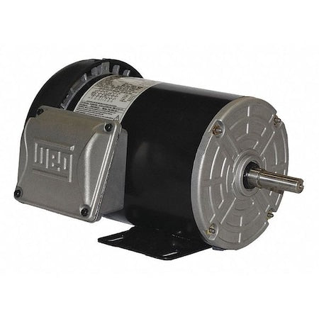 Three-Phase General Purpose Motor, 2 HP, 56H Frame, 230/460V AC Voltage, 3600 Nameplate RPM