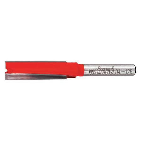 Straight Router Bit,1-1/4" Cutting L
