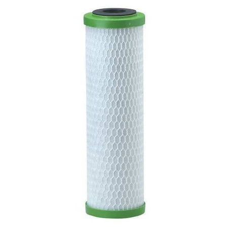 Solid Filter Cartridge, 2 gpm, 1 Micron, 9 7/8 in H