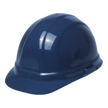 Hard Hat, Omega II, Polyethylene, 6 Point Pinlock, Type 1, Class E, Dark Blue