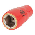 1/4 in Drive, 12mm Hex, Metric Socket