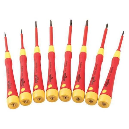 Insulated Screwdriver Set, Metric, 8 pcs