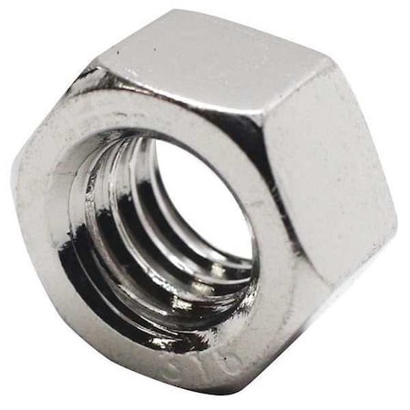 Hex Nut, M4-0.70, 316 Stainless Steel, Not Graded, Advanced Corrosion Resistance, 2.90 mm Ht