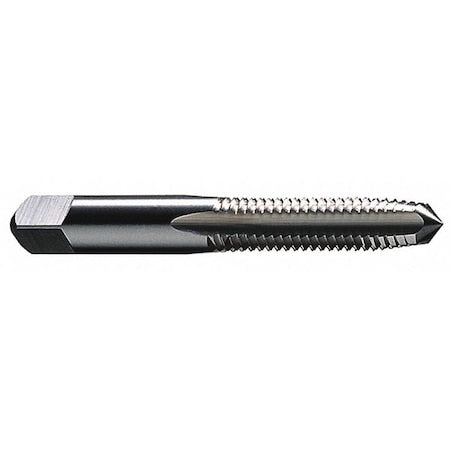 Straight Flute Hand Tap, 1-3/8"-6, Plug, 4 Flutes, UNF