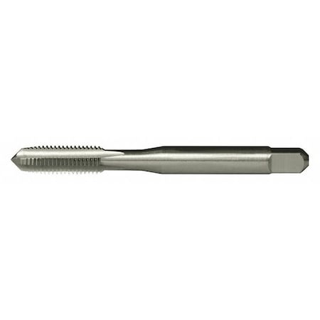 Straight Flute Hand Tap, 1/2"-20, Plug, 4 Flutes, UNF