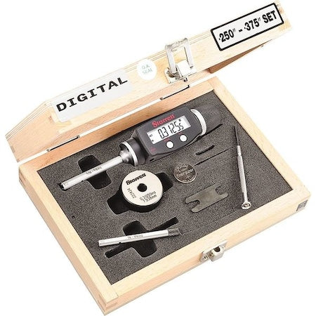 Micrometer Set,0.250 to 0.375" Range