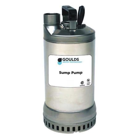 3/4 HP 1-1/2" Plug-In Utility Pump 230