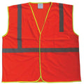 U-Block Vest, Class1 Orange/Red, S/M