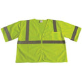 U-Block Vest, Class3 Yellow/Grn, 4XL