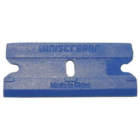 Scraper Blade,Polycarbonate,3/4 in,PK100
