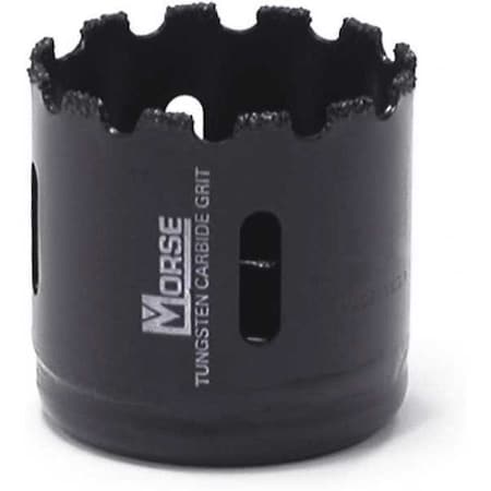 Hole Saw,Diameter:2.5",Carbide Grit