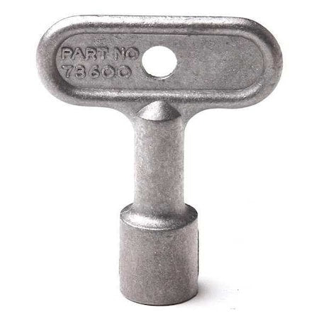 Hydrant Key,Aluminum,Silver