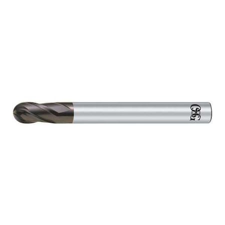 Ball End Mill,100.00mm L,10mm Shank dia.