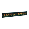 LED Message Display Sign,3-13/16" H