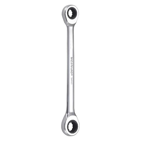 Ratcheting Box End Wrench,5" L
