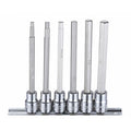 3/8" Drive Socket Bit Set, Metric, 6 pcs