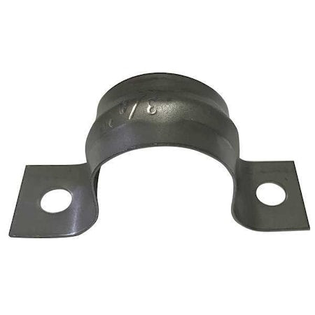 Pipe Strap,Two-Hole,Steel,3/4"Pipe Size