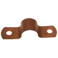 Pipe Strap,Two-Hole,Steel,3/8"Pipe Size