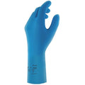 AlphaTec(R) 37-310 Chemical Resistant Gloves, Nitrile, 12 in L, 8 mil, Blue, 11, 1 PR