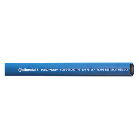 Air Hose,1/4" ID x 15 ft.,Blue