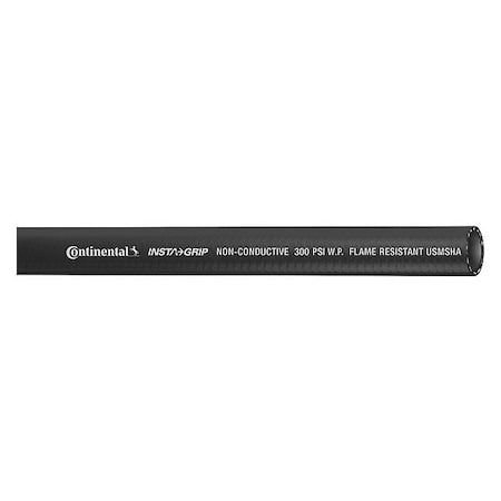 Air Hose,1/4" ID x 250 ft.,Black