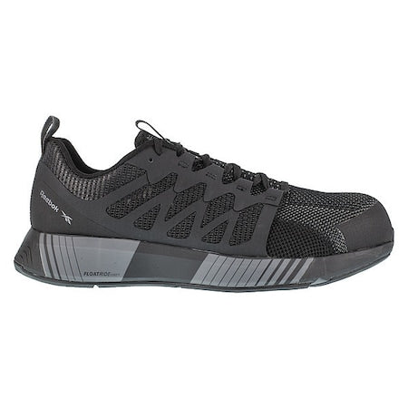 Men's 3 in Composite Toe Athletic Shoe, Black/Gray, W, RB4310
