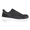 Women's 3 in Composite Toe Athletic Shoe, Black/White, W, RB423