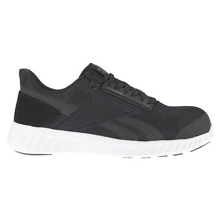 Women's 3 in Composite Toe Athletic Shoe, Black/White, W, RB423