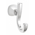 Bathroom Hook,Metal,Polished,1 7/8 in W