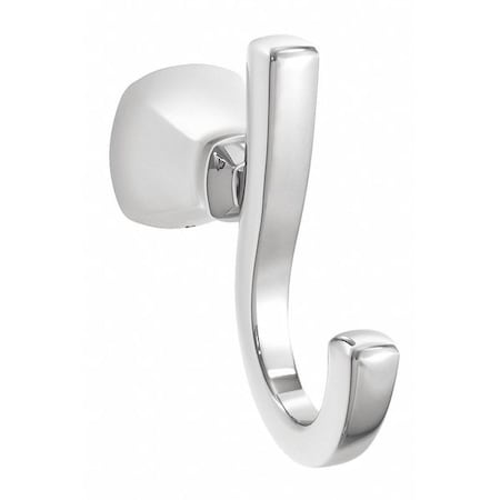 Bathroom Hook,Metal,Polished,1 7/8 in W