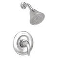 Wall Mounted Shower and Trim, Wall, Polished Chrome
