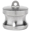 Cam and Groove Fitting, 304SS, DP, 1" Adapter Dust Plug