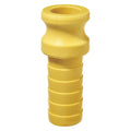 CamandGrooveAdapter, Hose Shank, Nylon