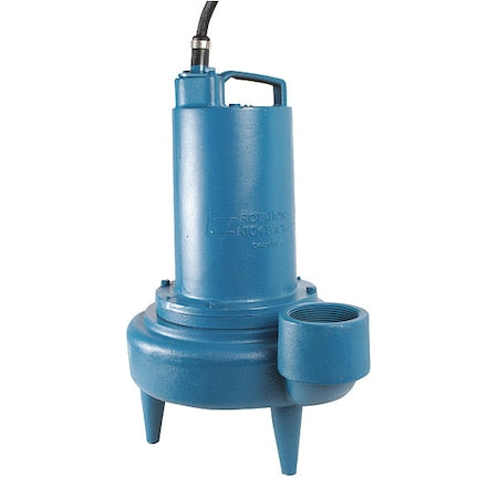 SewageEjectorPump,30ft,2hp,200/230VAC