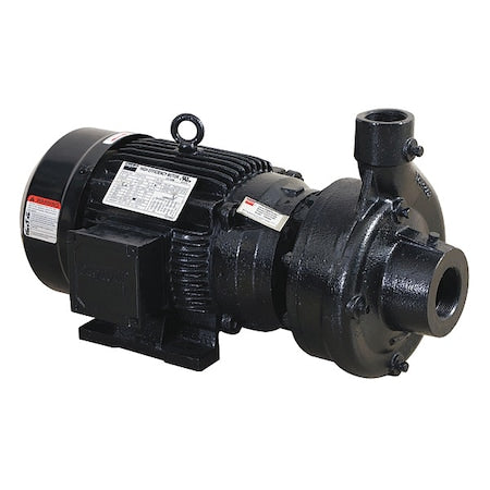 CentrfPmp,3hp,CI,1-1/2",BunaN/Crbn/Crmic